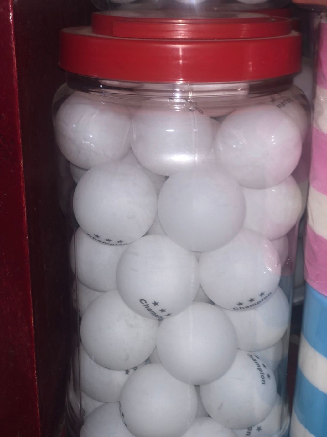 Plain white tennis ball - hover